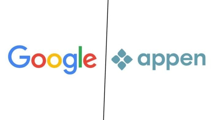 Google ends its deal with appen.