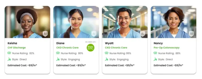 AI Nurses By Nvidia And Hippocratic AI Work For $9 Per Hour 