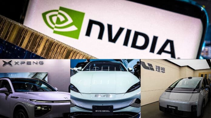 Nvidia Deepens Partnerships with Chinese EV Firms in Auto AI Race 